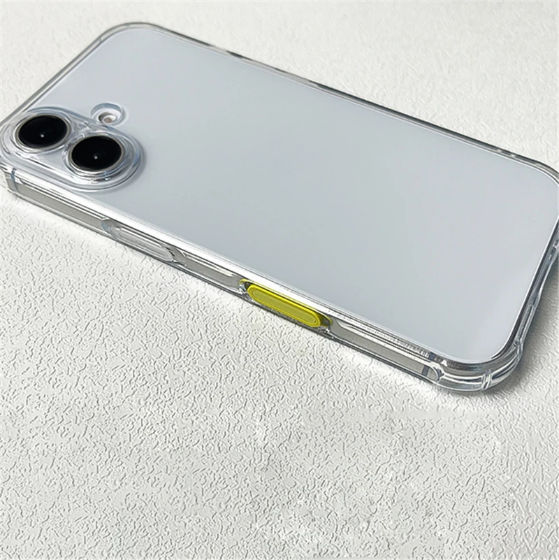 For iPhone 18 16 17 Pro Max Silicone Soft Camera Control Capture Button Case 1 Pieces Stickers Phone Accessories For iPhone18Pro