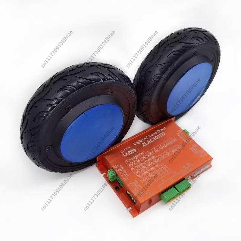 6.5 Inch Dual Hub Servo Drive Motor Kit for -ype Service Robot-CAN Communication Industrial Grade System,1 Drive 2 Motor Control
