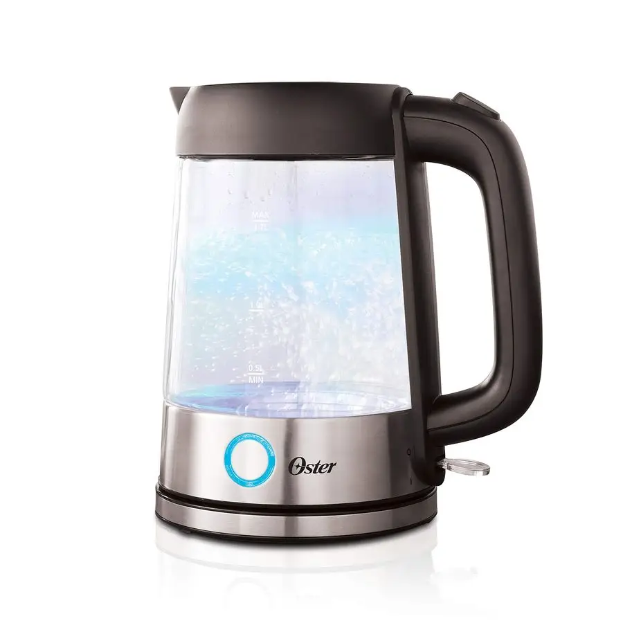 

Oster BVSTKT7098000 Kettle, 1.7 Liter, Clear Stainless.