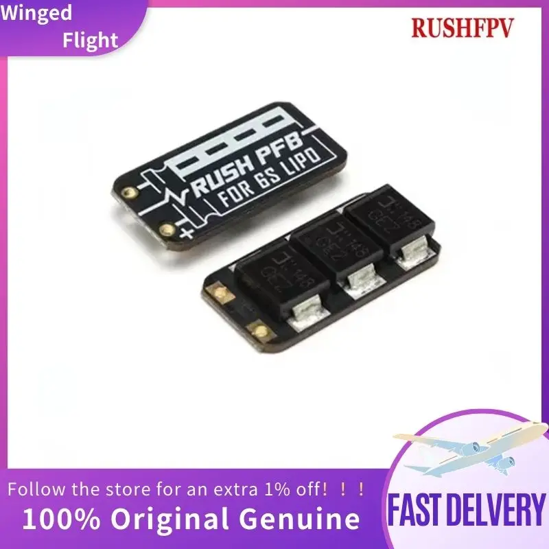 RUSHFPV RUSH PFB LITE Power Filter Board with 35V 470UF Electric Capacity for 6S LIPO FPV Drone Brushless ESC Stacks DIY Parts