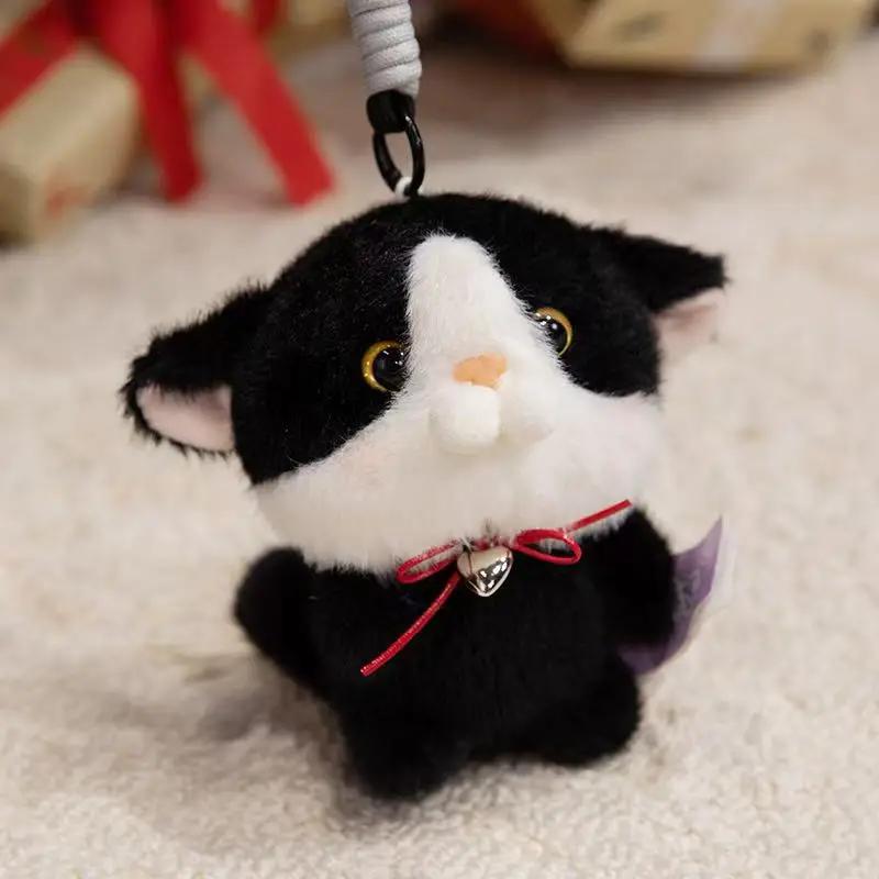 Latest Tuanzi Cat Backpack Pendant Keychain Filled Plush Toy Handmade Doll Cartoon Anime Cute Children's Birthday Gift Doll