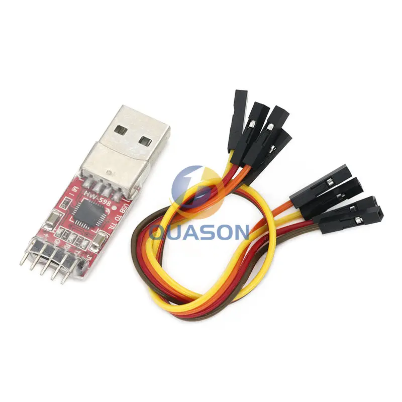 Módulo CP2102 USB a TTL serial UART STC, cable de descarga PL2303, supercepillo, actualización de línea, 1 unidad