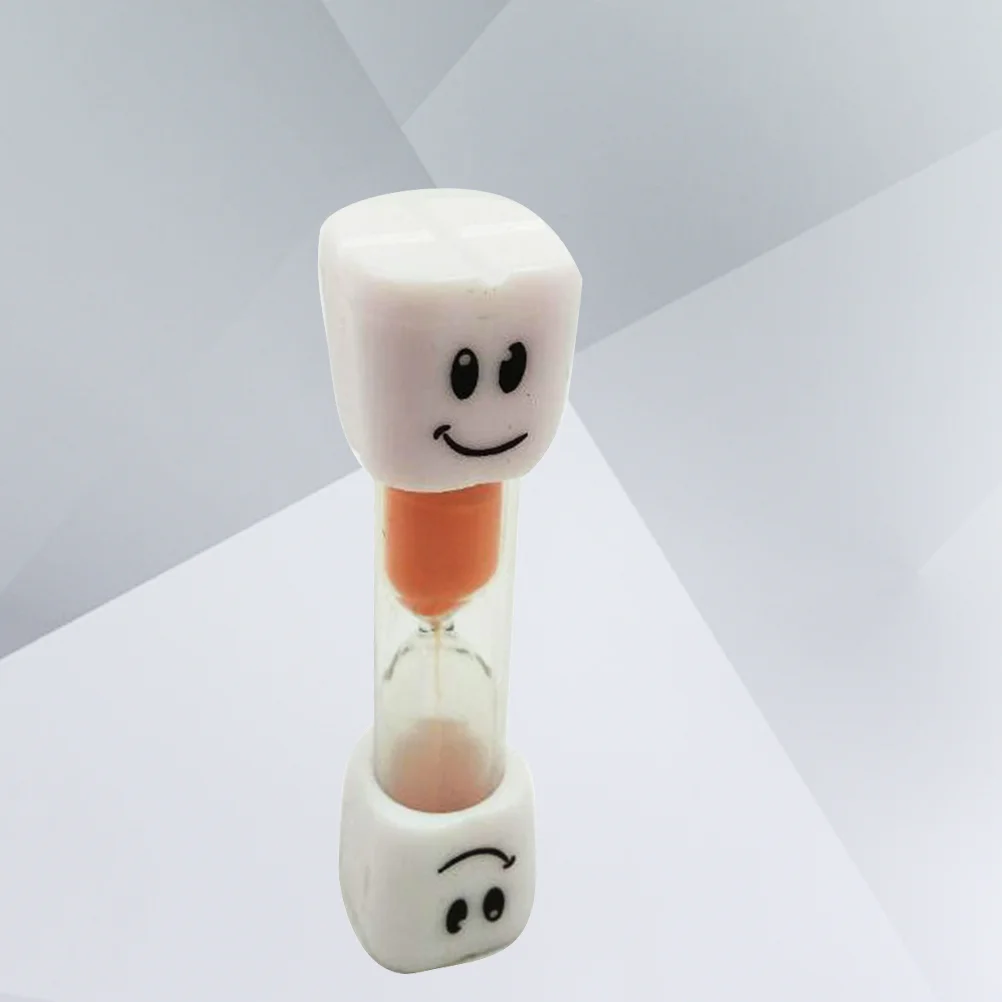 Kids Toothbrush Timer 3 Minutes Smile Face Hourglass Sand Timer Children Dental Hygiene Kitchen Timers Desktop Decoration