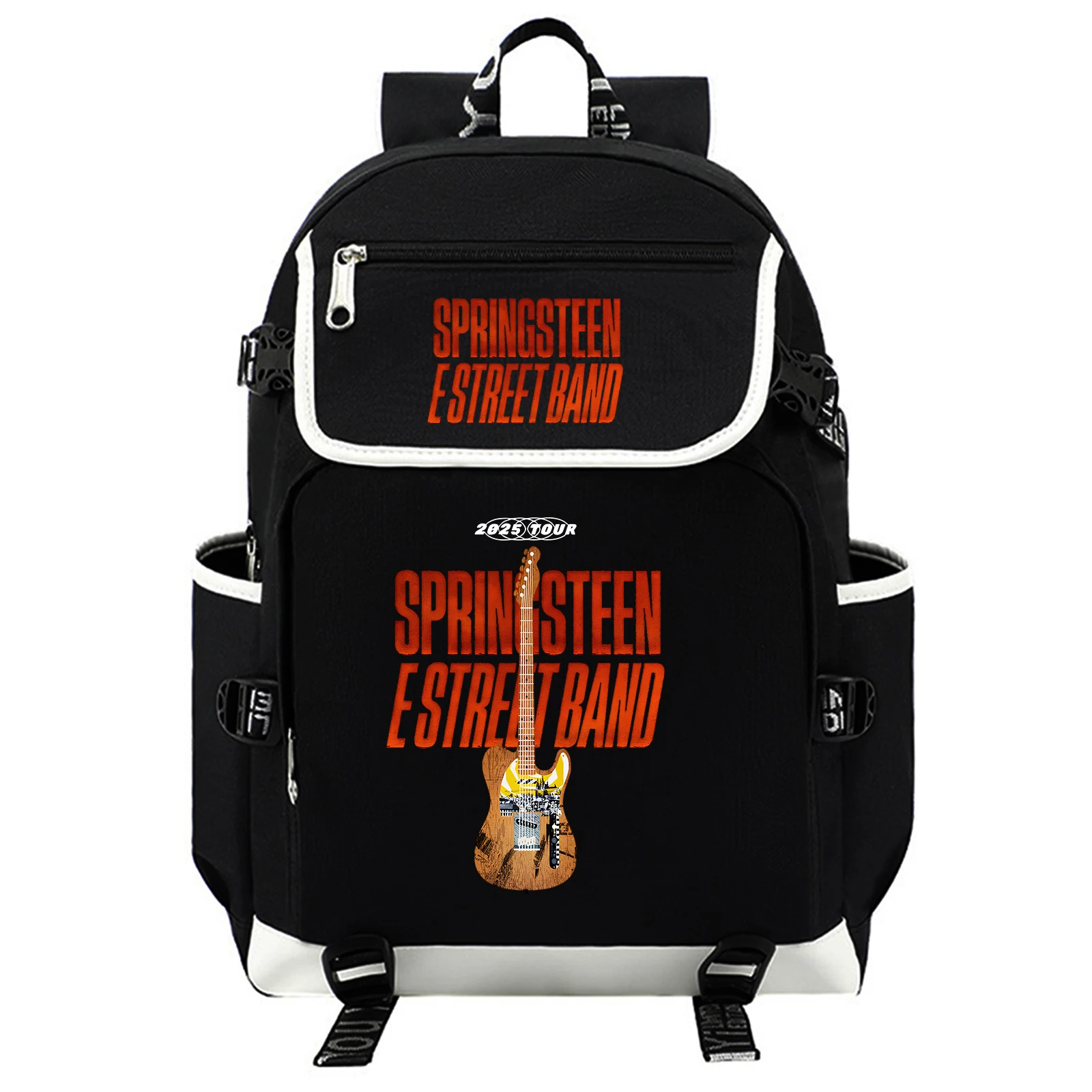 Bruce Springsteen and E Street 2025 Backpack Bookbag Bag Student Teenager Boys Girls Knapsack Schoolbag Rucksack
