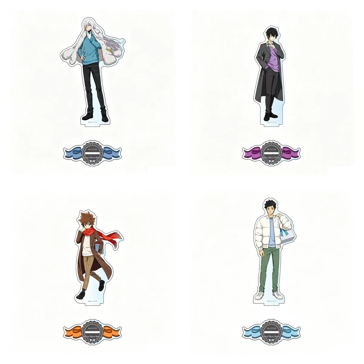 15cm Acrylic Stand Modlel Anime Katekyo Hitman Reborn! Desktop Decoration Game Collectible Ornament Gift For Fans FUNNY Keychain