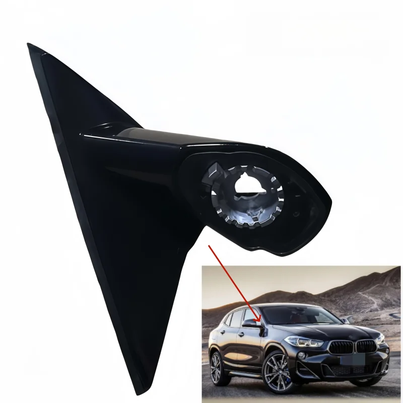 

For BMW X2 F39 2018 2019 2020 2021 2022 2023 Front Window Triangle Trim Plate Mirror Cover Panel Mirror Base Holder
