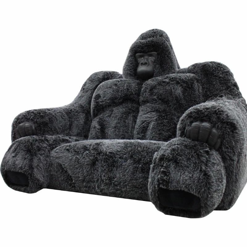 

Gorilla animal designer cartoon sofa villa