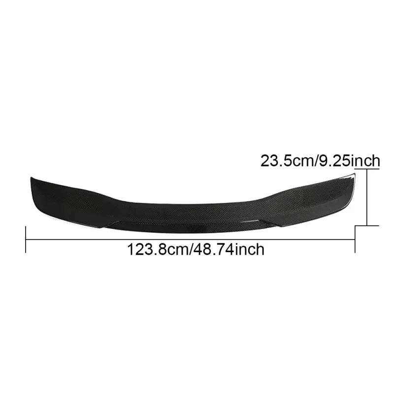 High Quality Wholesale New Fashion Carbon Fiber Rear Trunk Spoiler Wing Fit 11th Gen 2022 2023 Car Modification Accessories