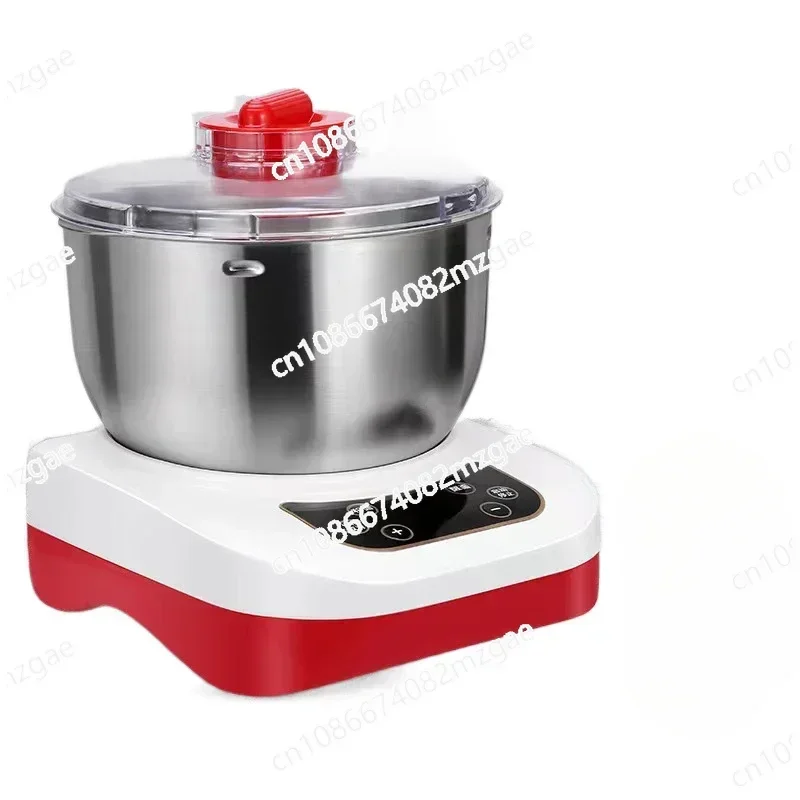 Household 5L Automatic Dough Mixer Multifunctional Stainless Steel Kneader Bread Steamed Bread Dough Fermentation Wake-up Mixer