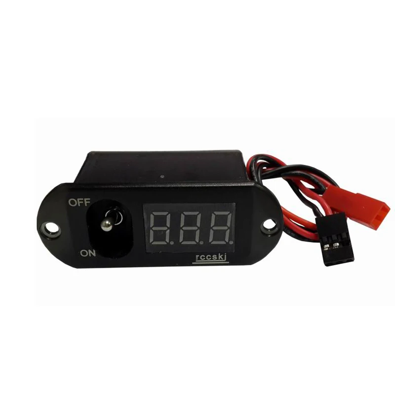 5A UBEC Digital Display Switch Voltage 5V/ 6V Output Current 0-5A For RC Wireless Mode Battery Receiver Servo Accessories