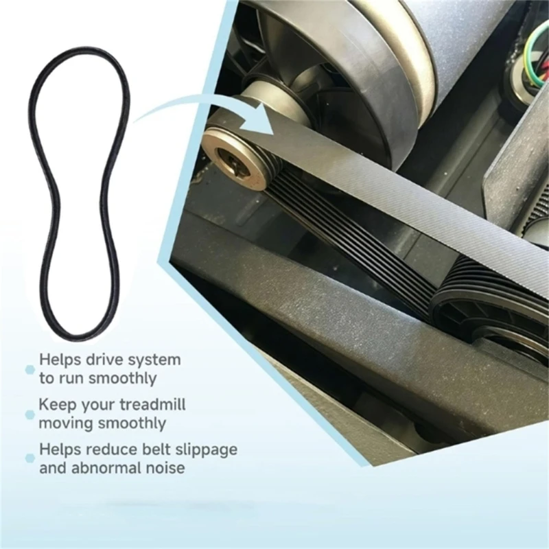 High Performances 8PJ610 240J Treadmill Belt For Smooth And Quiet Operations 4XBB