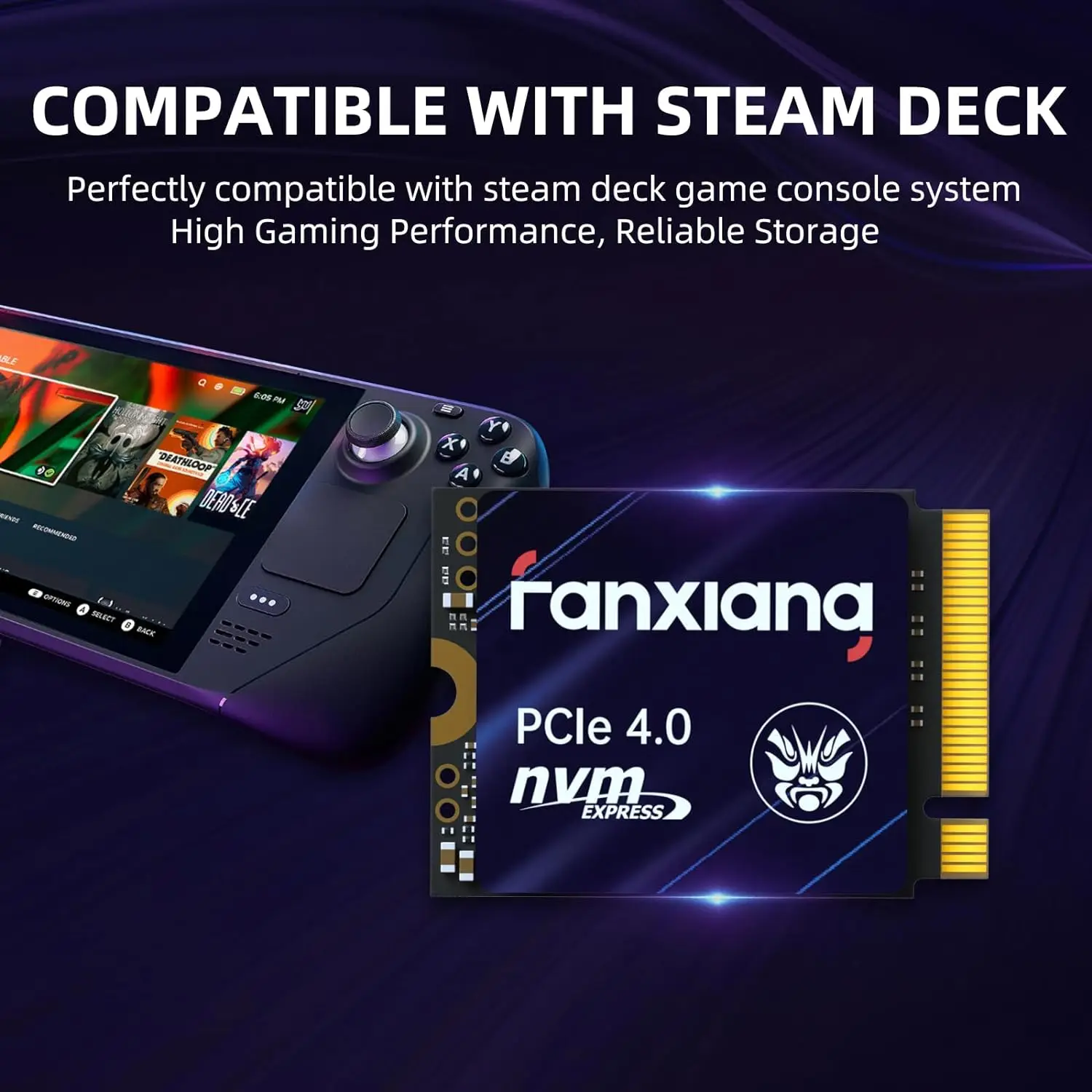 Fanxiang M.2 SSD ฮาร์ดดิสก์ 500GB 1TB 5000 เมกะไบต์/วินาที NVMe M.2 2230 SSD PCIE4.0 ภายใน Solid State Drive EU US Local Delivery S700