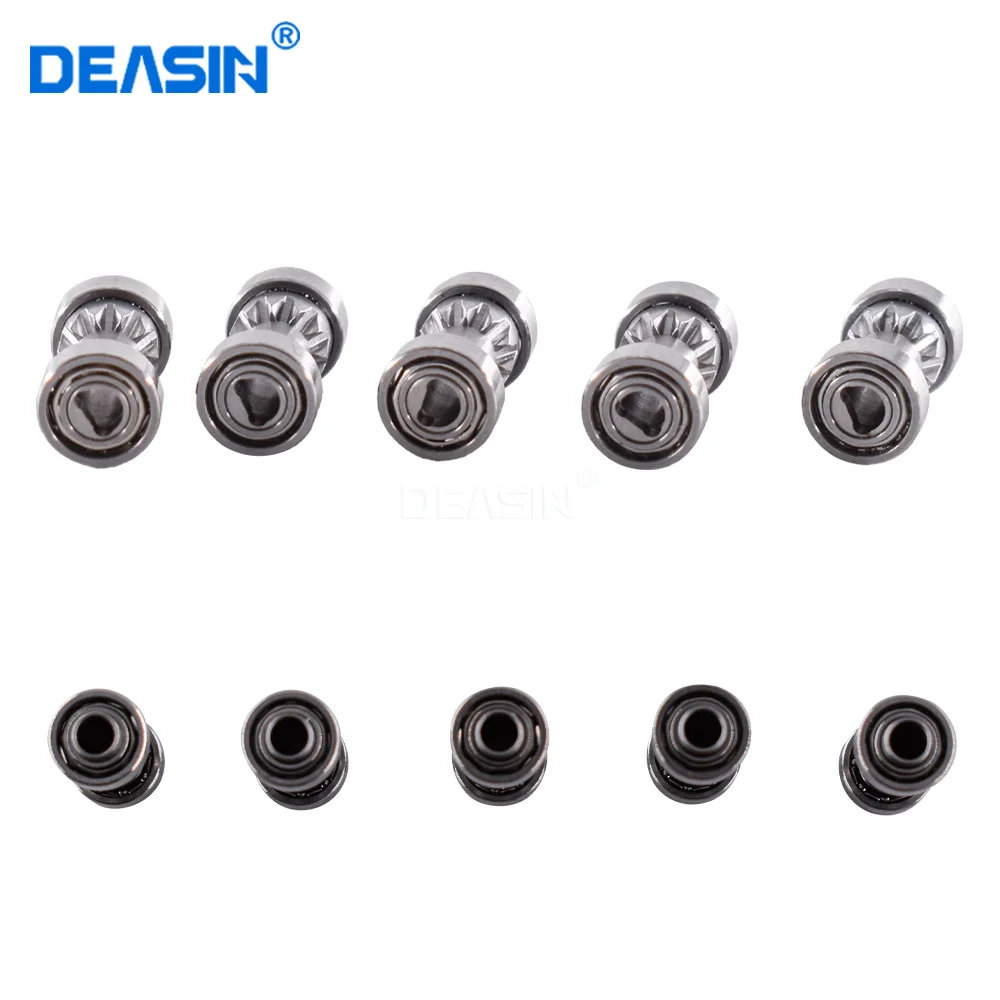 

5pcs Cartridge/Rotor for Dental Low Speed Handpiece E Type Contra Angle Handpiece 1:1 Wrench Type Latch