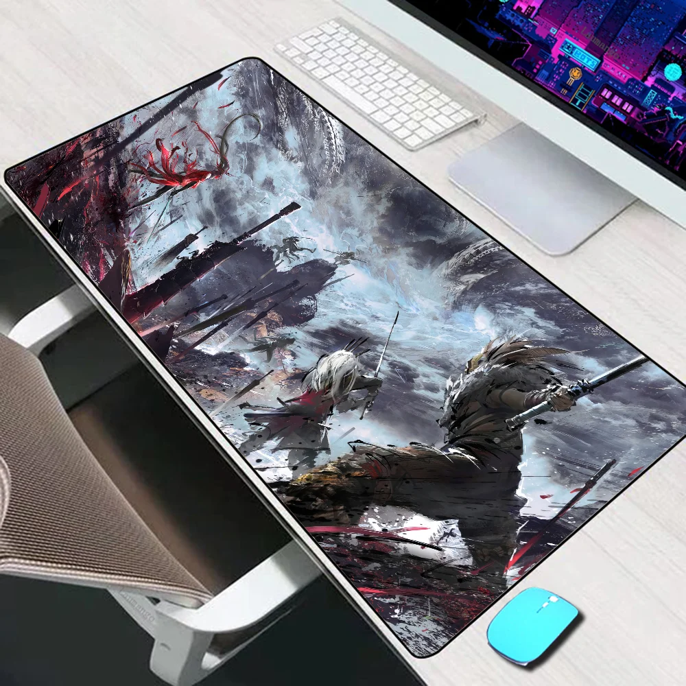 Naraka Bladepoint Large Mouse Pad Gaming Accessories Mouse Mat Keyboard Mat PC Gamer Desk Pad Computer Mousepad Laptop Mausepad