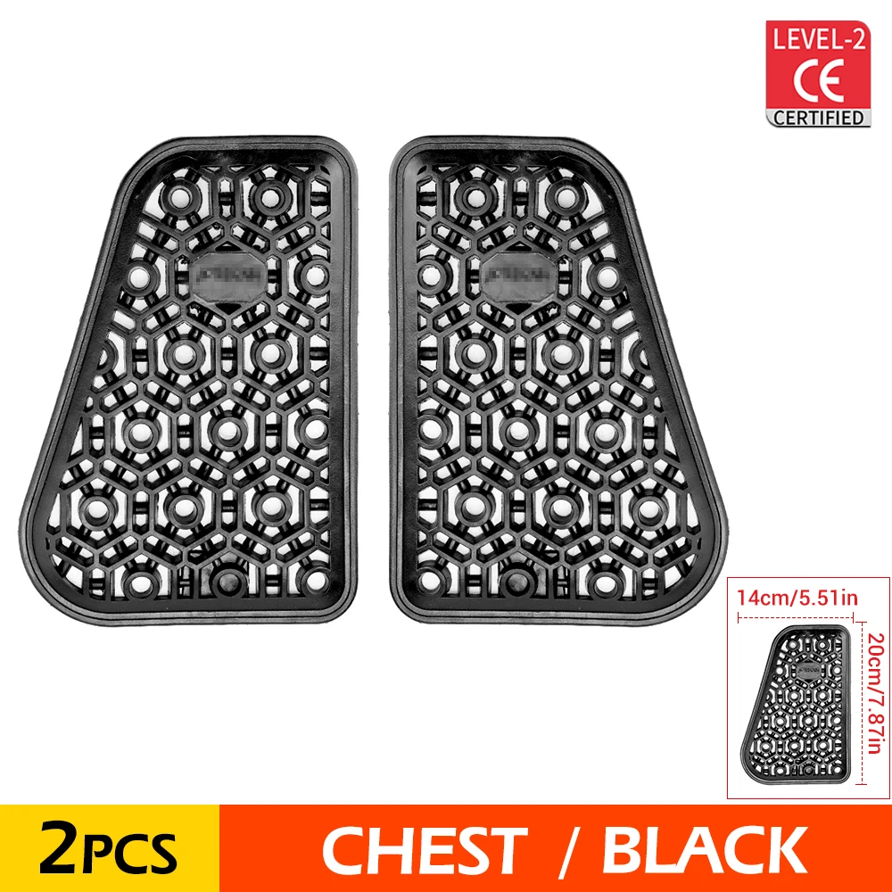 

Motorcycle Armor Inserts Impact Protection Pads For Jacket And Pants Level 2 Protective Gear For Off-Road Riding CE Certified