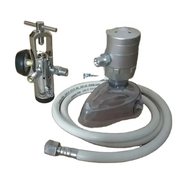 

Medical . cylinder Demand valve set for Hospital first aid use to delivery O2 gas for patient breathing