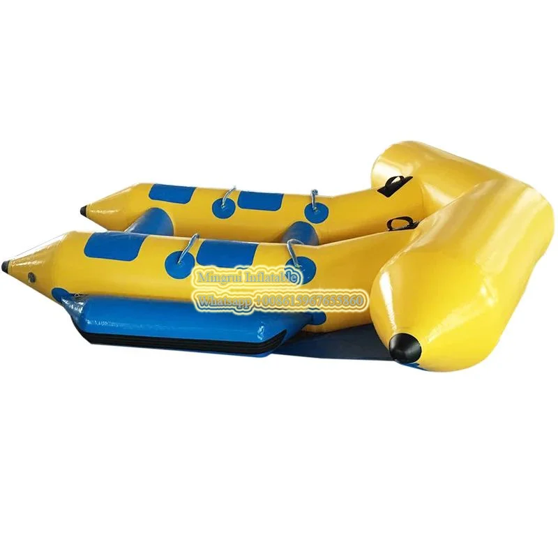 Durable 4 Rider Tarpaulin, PVC Inflatable Flyfish Banana Boat