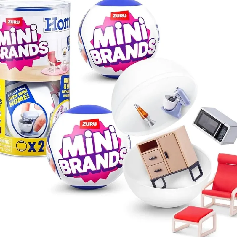 

Мини-игрушки Zuru Surprise, бренды для дома, загадочная коробка, слепая коробка, фигурка, моя коробка, миниатюрные игрушки для девочек, оригинальный магазин игрушек