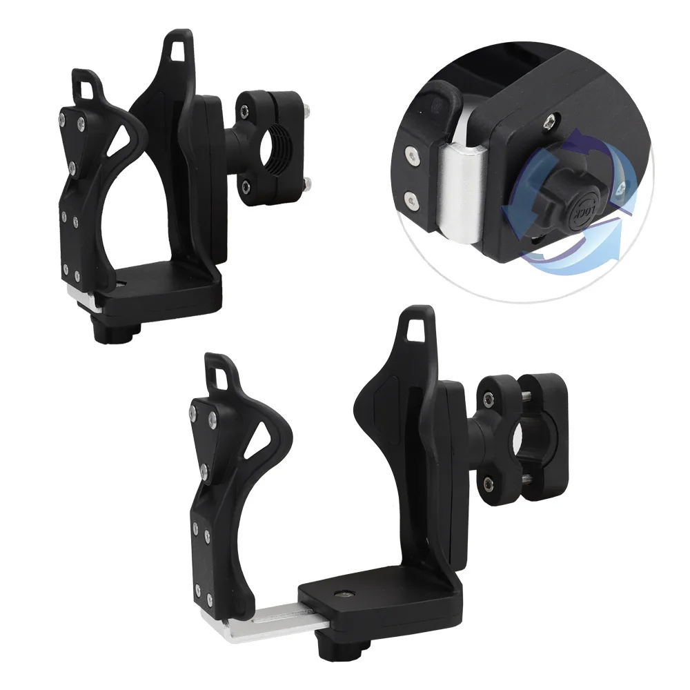 Motorcycle ATV Cup Holder Upgraded Motorcycle Drink Holder with 0.5-1.57