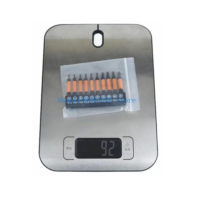 652F 10pcs Quality Steel Triangles Screwdriver Bit For Accurate Operations Bit