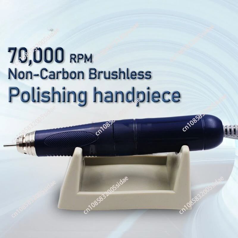 70000RPM Brushless Polishing Handpiece Drill Micromotor Polishing Hand Piece Non-Carbon Brushless Micro Motor Handheld Drill