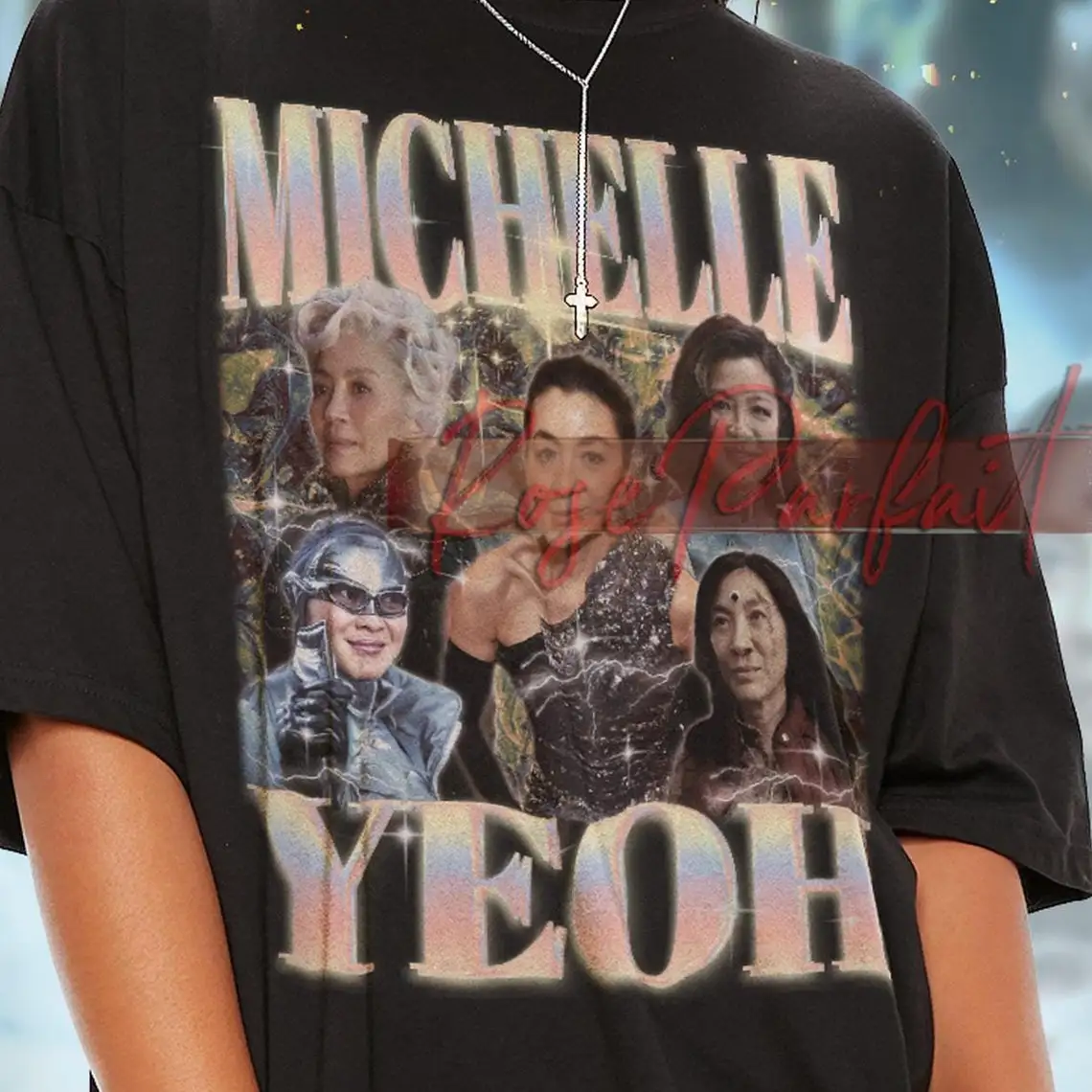 MICHELLE YEOH Shirt Michelle Yeoh Vintage Shirt Michelle Yeoh Retro 90s Tshirt Michelle Yeoh Bootleg Tee Michelle Yeoh Sweater