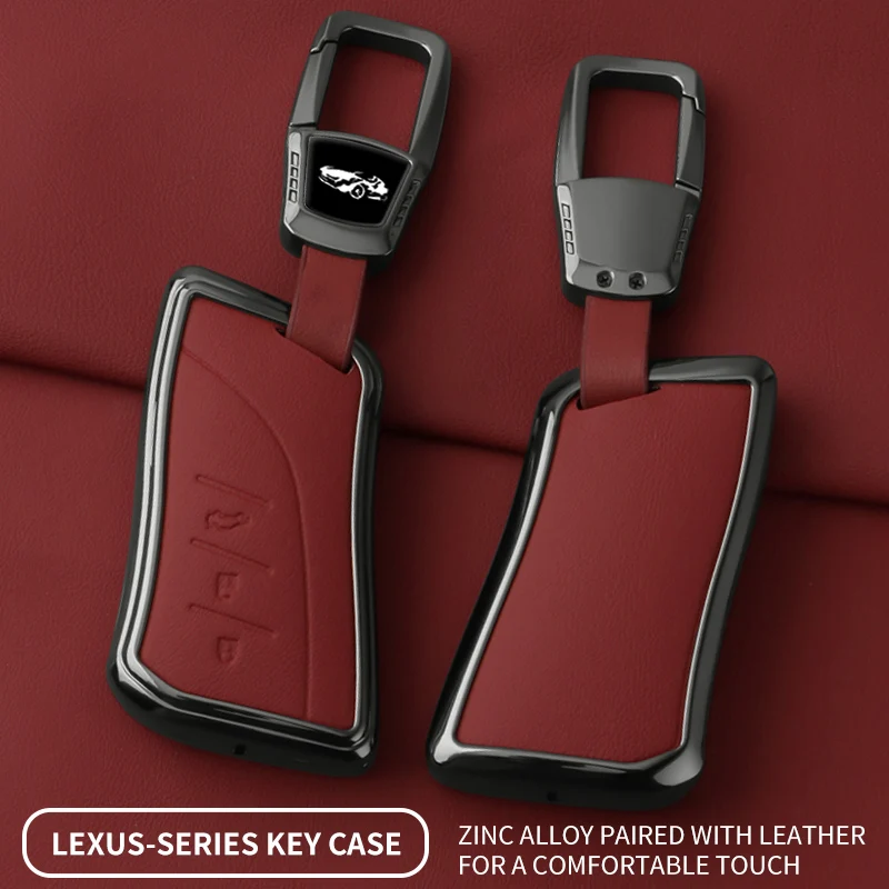 

Car Alloy Key Case Cover Protect For Lexus NX ES UX US RC LX GX IS RX 200 250h 350h LS 450h 260h 300h UX200 Keychain Accessories