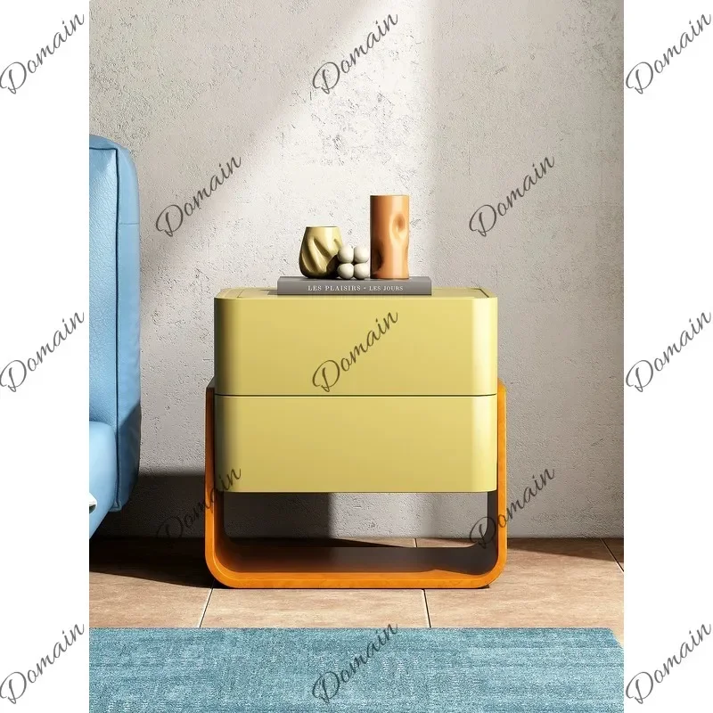 SF Creative bedside table household bedroom design sense antique small storage cabinet new bedside table