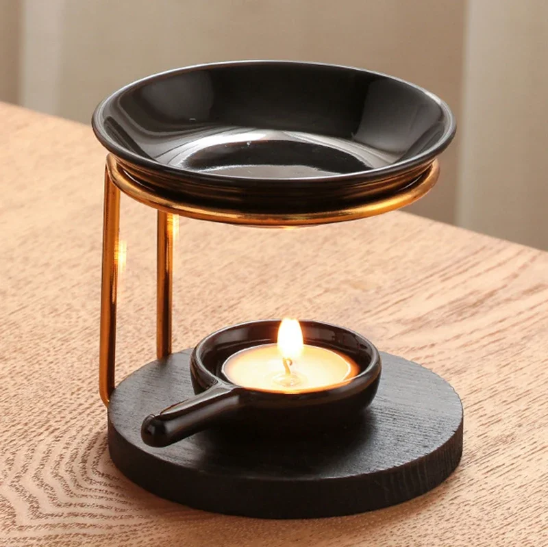 Essential Oil Warmer For Home Decor Aroma Diffuser Furnace Fragrance Warmer Candle Burner Holder For Smudging, Decoration