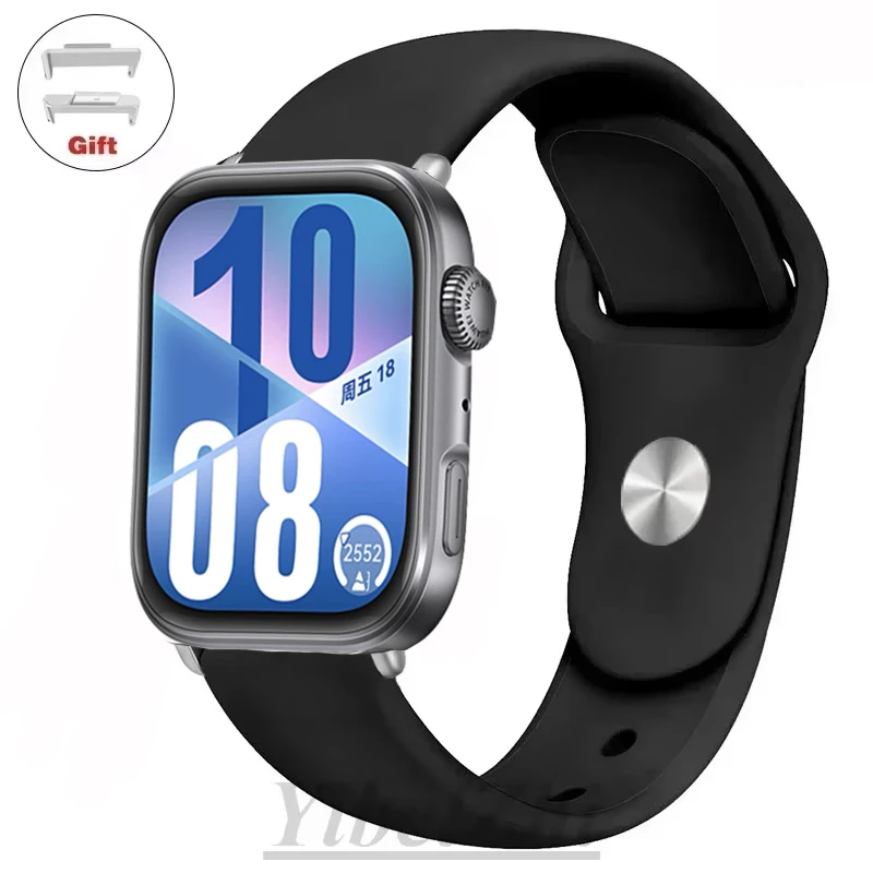 Tali Silikon untuk Jam Tangan Huawei Fit 3 4 Band Jam Tangan Pintar Pengganti Gelang Olahraga Korea untuk Jam Tangan Huawei Fit 4 Aksesori Pro