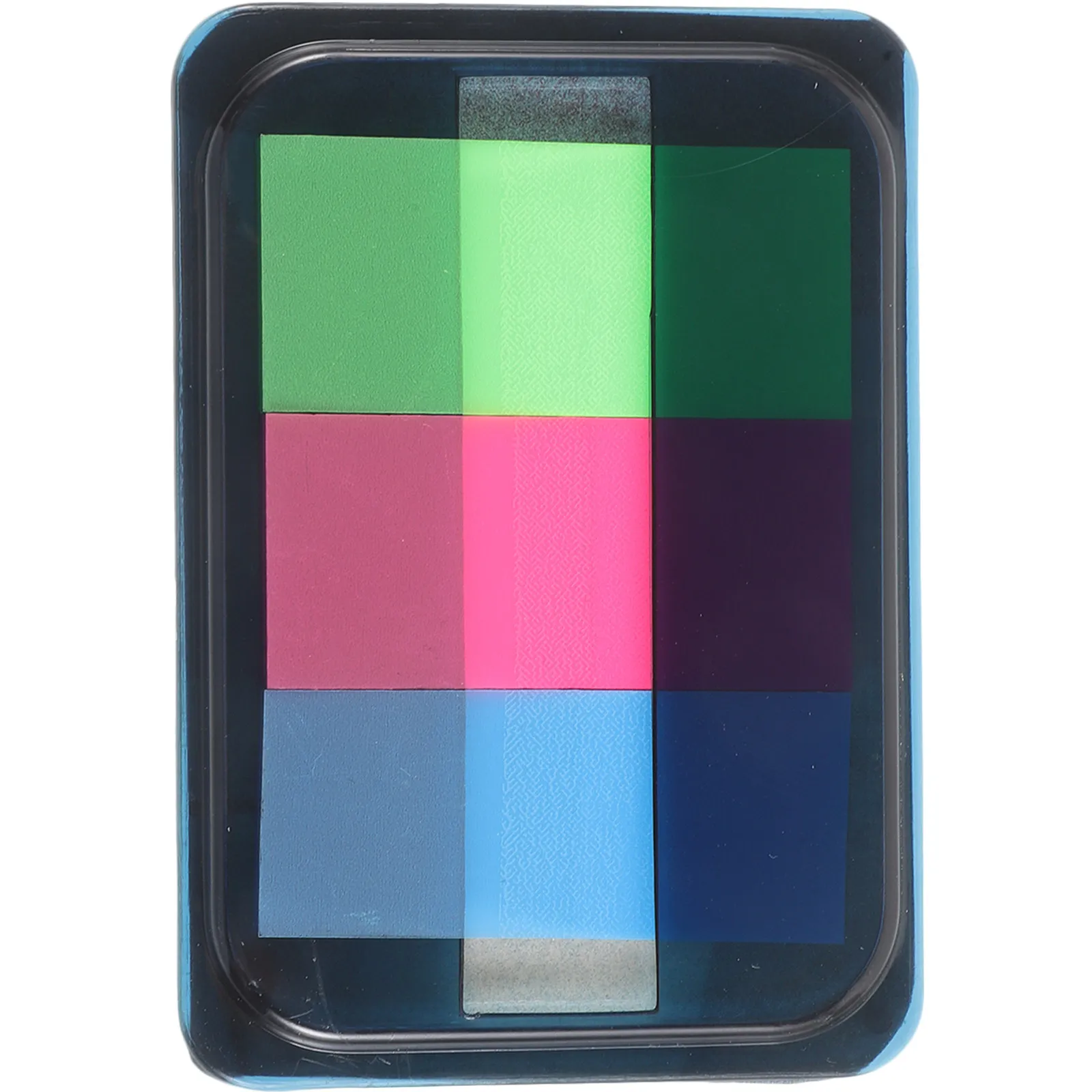 60Pcs Fluorescent Knowledge Neon Sticky Tabs Colored Translucent Page Markers Removable Adhesive Paper Flags for Highlighting