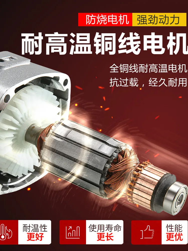 Stainless steel wire drawing machine small portable metal mirror grinding wood small electric polishing machine