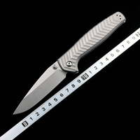 JULI OME BM 781 Anthem %100 20CV Titanium Integrally Formed handle  Folding Knife