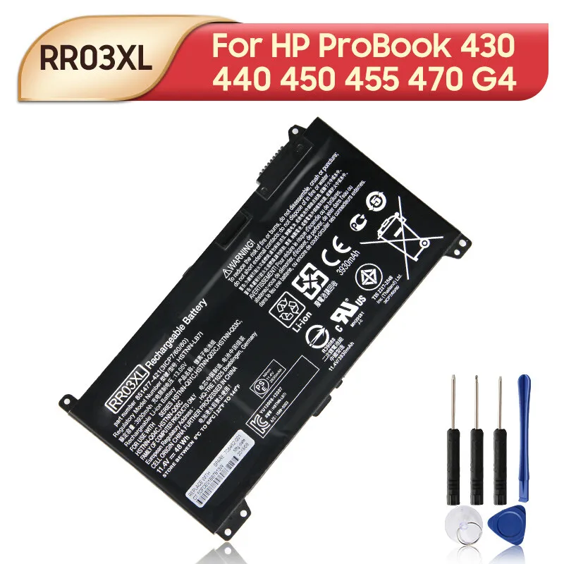 

Original Laptop Battery RR03XL HSTNN-LB7I For HP ProBook 430 440 450 455 470 G4
