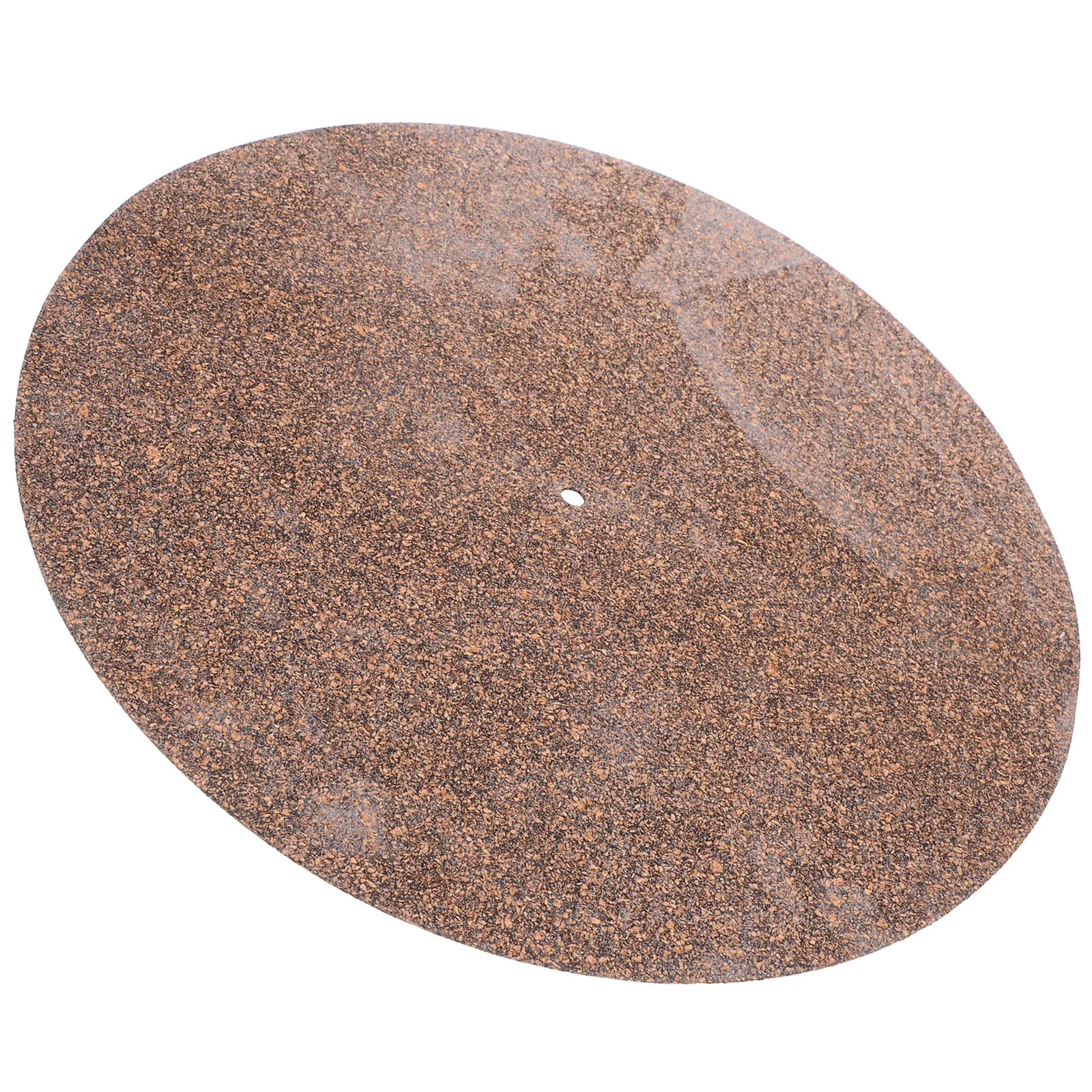 

12 Inch Cork Turntable Mat Record Player Protective Pad Φ297x1mm Black Absorber DJ Equipment Accessories Reduces