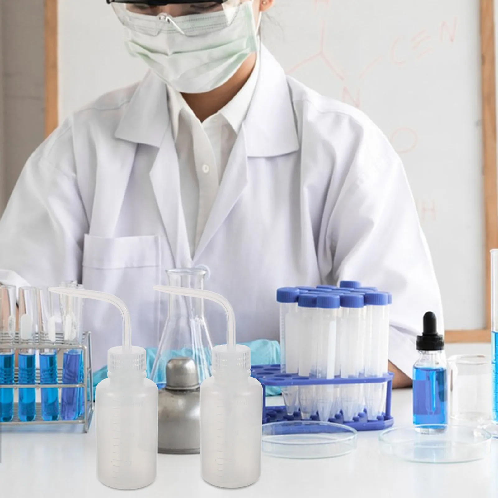 

Набор из 2 распылительных бутылок: универсальные флаконы для лабораторий, чистки, ополаскивания, тату-салонов, полива растений, ирригации, экспериментов