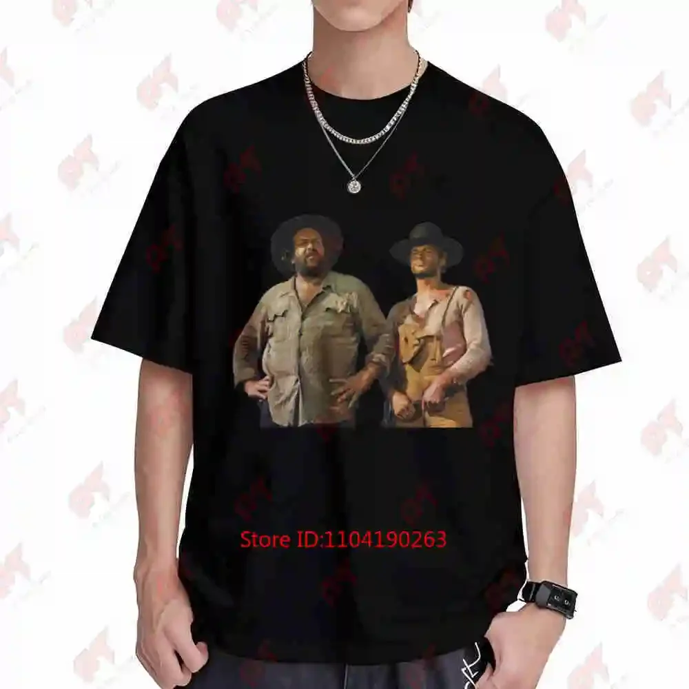 Bud Terence Slap And Beans Short Sleeve Tee 100% Cotton T-Shirt