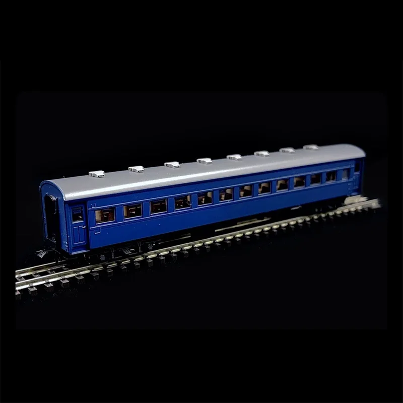 TOMIX N Scale 1/150 Train Model 6-section Set 98779 オハ61 Series Passenger Rail Car Blue Model Toy