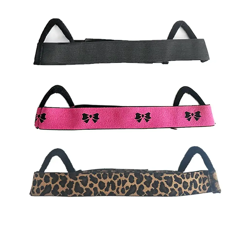 

Wig Band for Lace Front Ear Free Painless Lace Melting Elastic Headband with Hanger for Women No Slip C Shaped Ear Curve