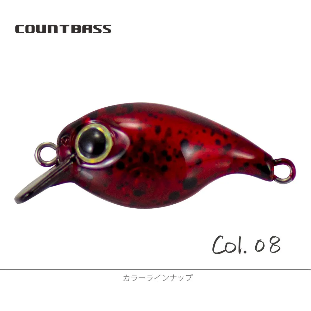 COUNTBASS 28mm 1-1/8" 1,7g 1/16 oz. Schwimmende Wobbler, Forellenangeln, Kunststoff, harter Köder, Köder, Wobbler, Barsch, Leurre-Anglerköder – Detail 20