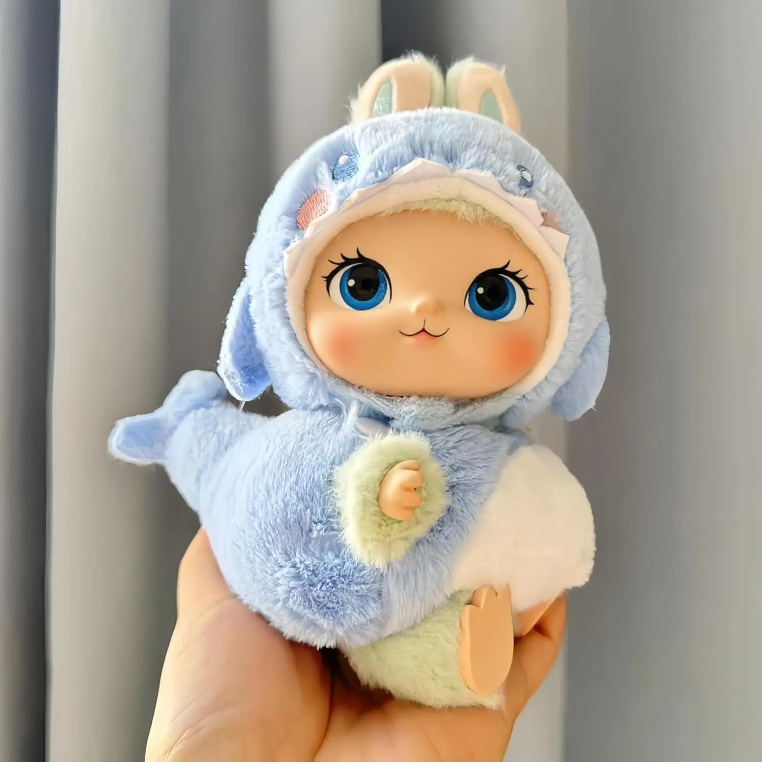 

Cute Monkey Clothes for 9-Toothed Cartoon Series 17cm Dolls - Premium Collector's Adjustable Outfit Set, Fantasy Doll Clothing(