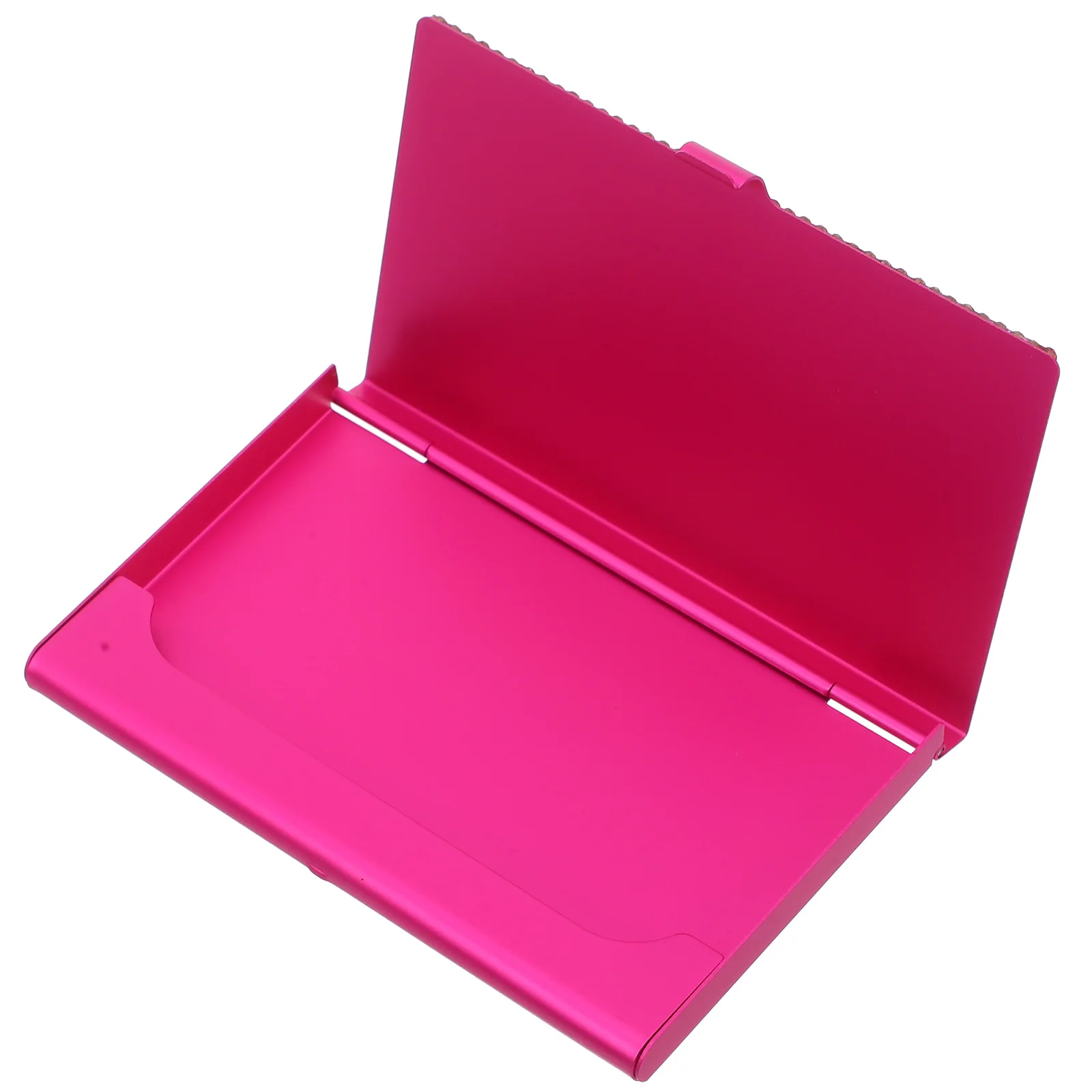 

Metal Business Card Holder Aluminum Alloy Rhinestone Case Compact Fingerprint Resistant Storage Box for Women