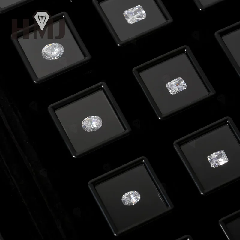 Diamant-Selektor 5A Kubikzirkonia Gewichts- und Größenanzeige Schmuckhändler-Werkzeugset Tragbare Schwarze PU-Reise-Edelsteinbox Großhandel – Detail 25
