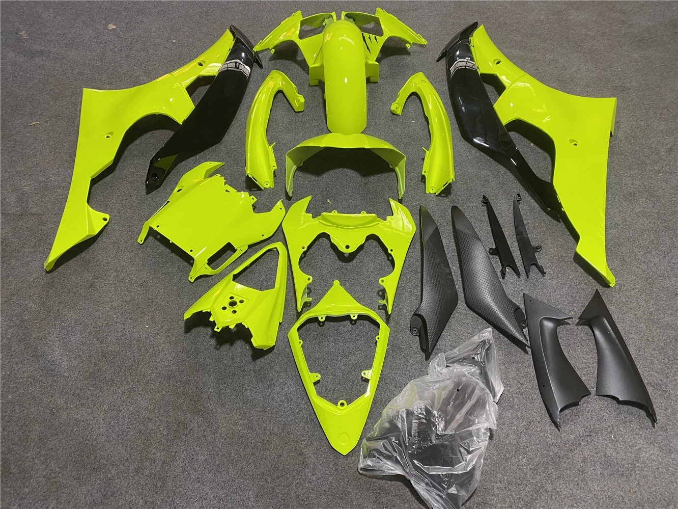 Motorcycle Fairing Kit for Yamaha R6 08-16 YZF600 2008 2009 2010 2011 2012-2014 2015 2016 Fairing Fluorescent Yellow Black
