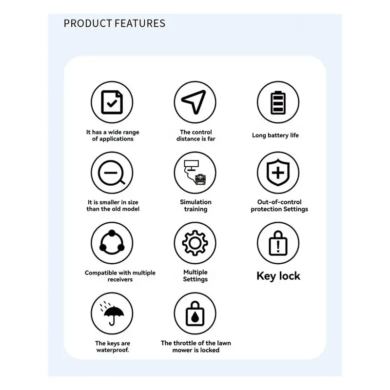 Y44A MC6C Mini V2 2.4G 6CH RC Transmitter Receiver Radio System for Airplane Drone Multirotor Helicopter Boat