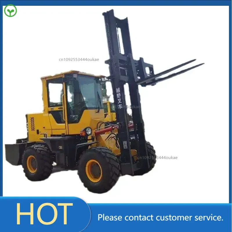 off-road forklifts, four-wheel drive multi-function internal combustion handling equipment