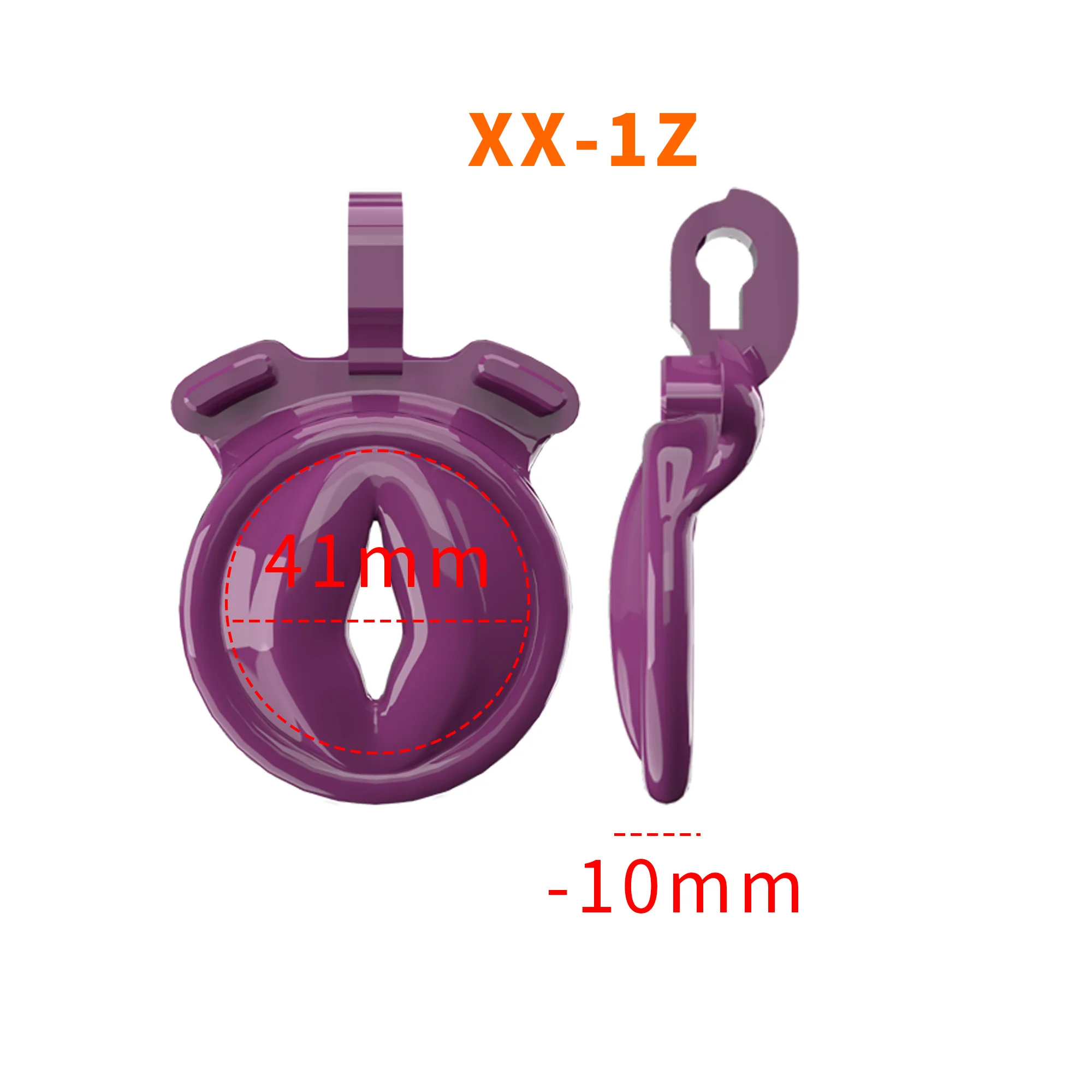 Super Small Negative Sissy Chastity Cage,Male BDSM Bondage Penis Lock with 5 Size Cock Rings Slave Permanent 2023 Chastity Belt