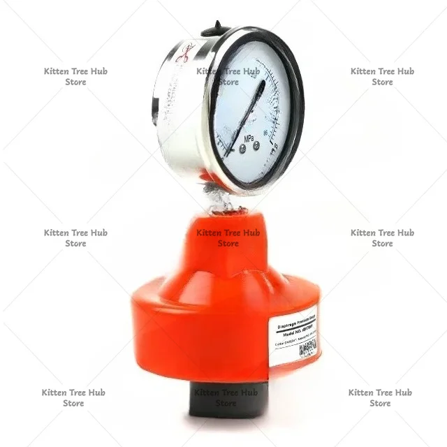 60mm Bottom Connection Liquid Filled Diaphragm Pressure Gauge