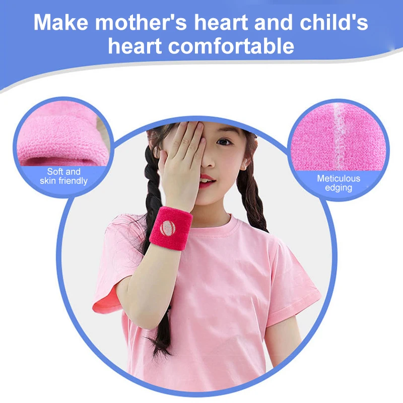 1/3/5PCS 10g Children Sweatband Colorful Comfortable Cotton Sweatband Kids Premium Quality One Size Fits All Badminton