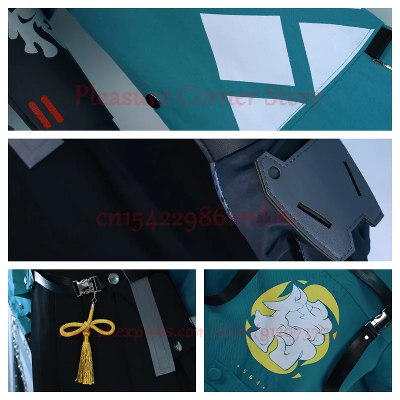 2025 12 XS-3XL em estoque jogo zenless zona zero hoshimi miyabi cosplay completo fet ternos traje vestido peruca sh
